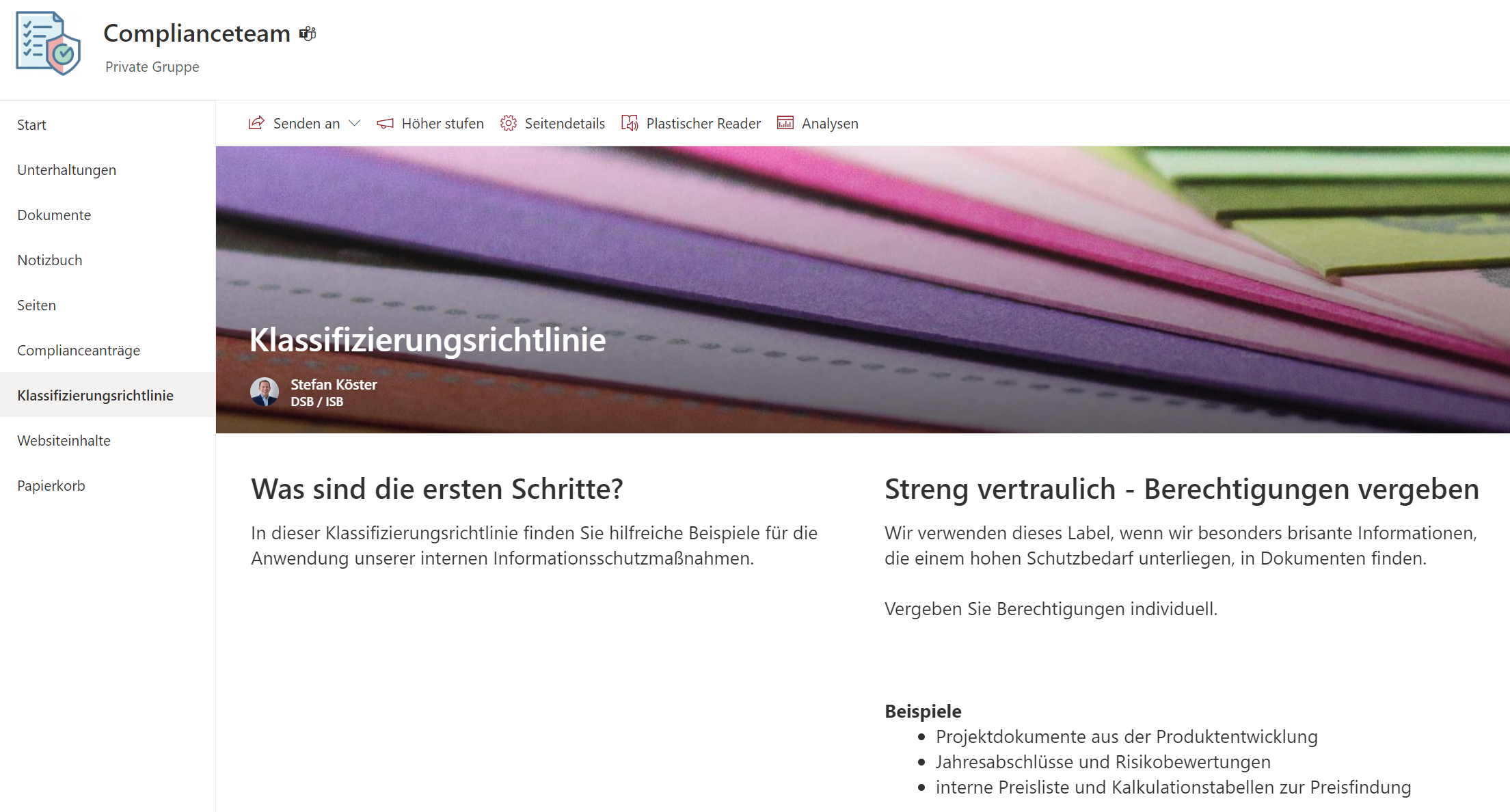 Informationssicherheit Mit Microsoft Viva Learning Verbessern